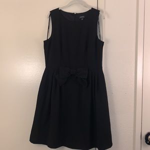 Tahari Arthur S. Levine Bow Fit & Flare Dress